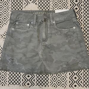 American Eagle Hi-Rise Festival Mini Skirt 0S NWT